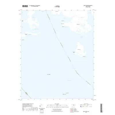 2019 Map of Great Island, 2019 Print