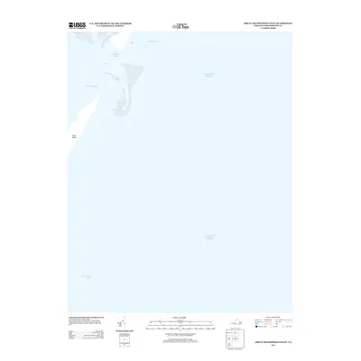 2013 Map of Great Machipongo Inlet, 2013 Print