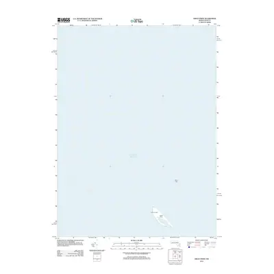 2012 Map of Great Point, 2012 Print