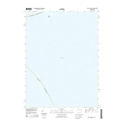 2015 Map of Great Point OE E, 2015 Print