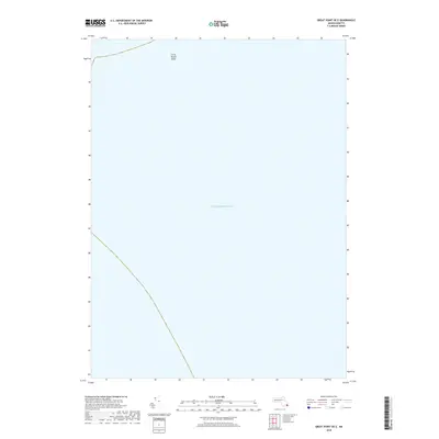 2018 Map of Great Point OE E, 2018 Print