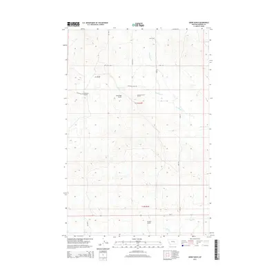 2014 Map of Grebe Ranch, 2014 Print