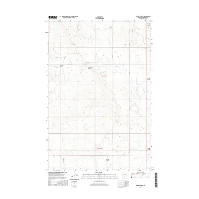 2017 Map of Grebe Ranch, 2017 Print