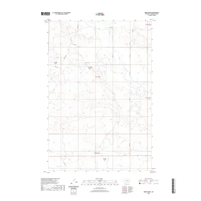 2020 Map of Grebe Ranch, 2020 Print