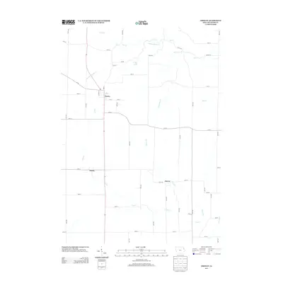 2013 Map of Greeley, 2013 Print