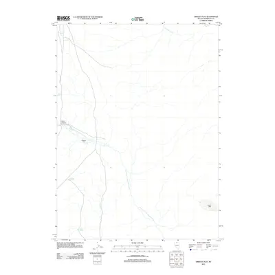 2011 Map of Greeley Flat, 2011 Print