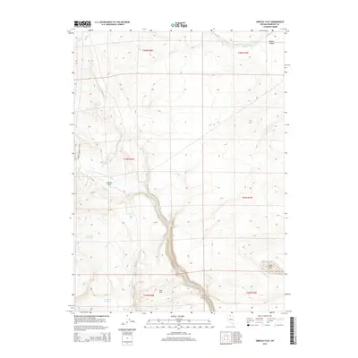 2015 Map of Greeley Flat, 2015 Print