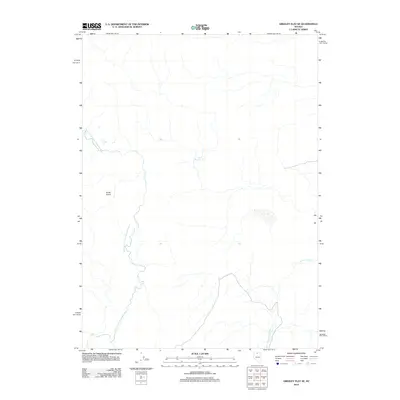 2012 Map of Greeley Flat SE, 2012 Print