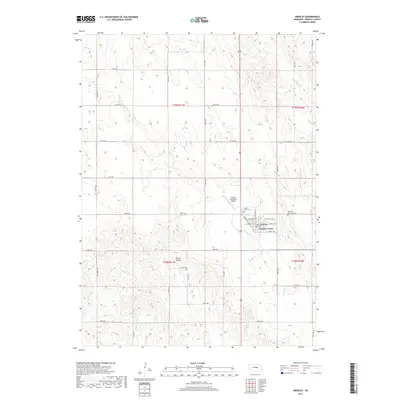 2017 Map of Greeley, 2017 Print