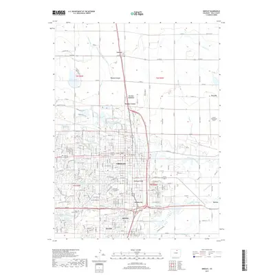 2019 Map of Greeley, 2019 Print
