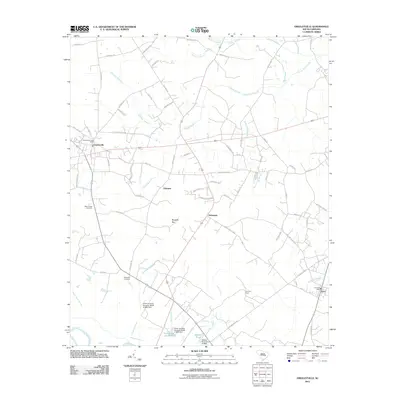 2011 Map of Greeleyville, 2011 Print