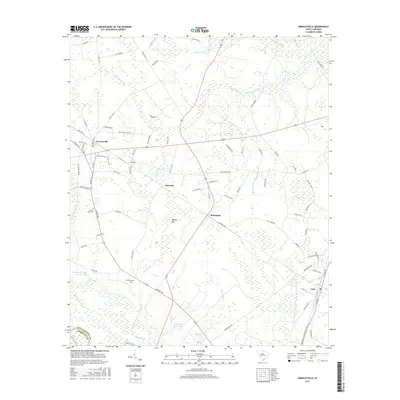 2017 Map of Greeleyville, 2017 Print