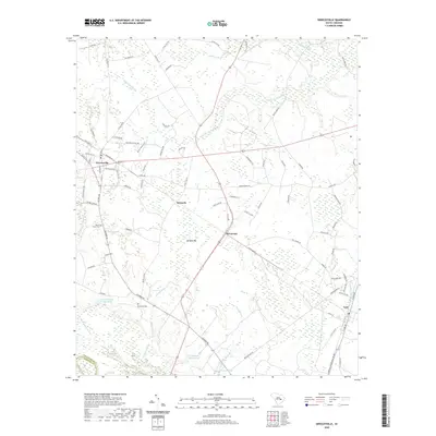2020 Map of Greeleyville, 2020 Print