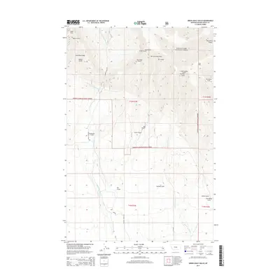 2014 Map of Green Ashly Gulch, 2014 Print