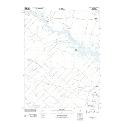 2011 Map of Green Bank, 2011 Print
