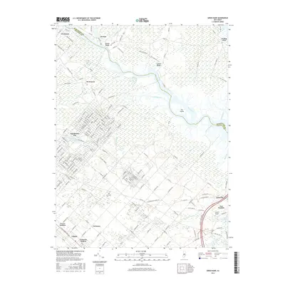 2016 Map of Green Bank, 2016 Print