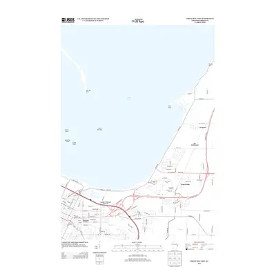 2013 Map of Green Bay East, 2013 Print