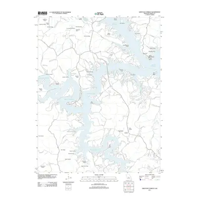 2011 Map of Green Bay Terrace, 2011 Print