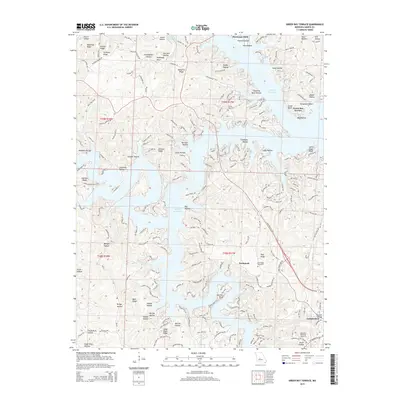 2015 Map of Green Bay Terrace, 2015 Print