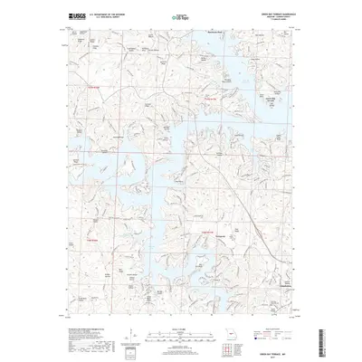 2017 Map of Green Bay Terrace, 2017 Print
