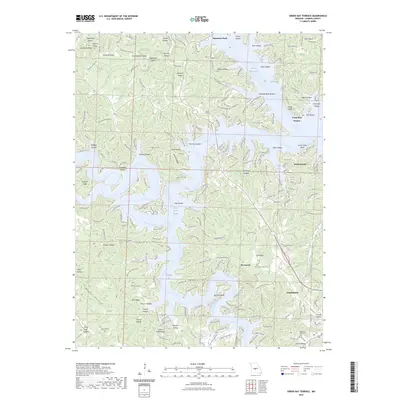 2023 Map of Green Bay Terrace, 2023 Print