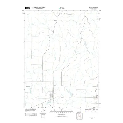 2012 Map of Green City, 2012 Print