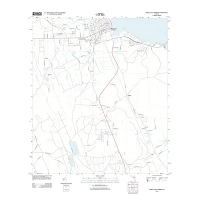 2012 Map of Green Cove Springs, 2012 Print