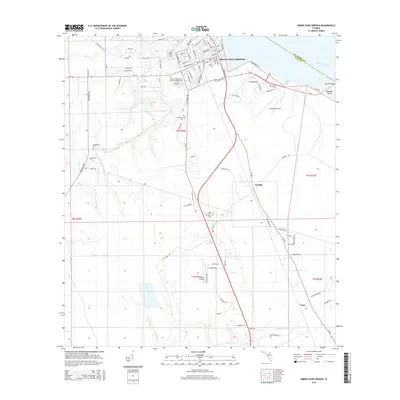 2015 Map of Green Cove Springs, 2015 Print