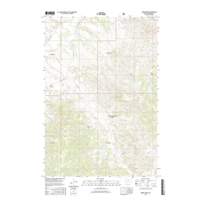 2017 Map of Green Creek, 2017 Print
