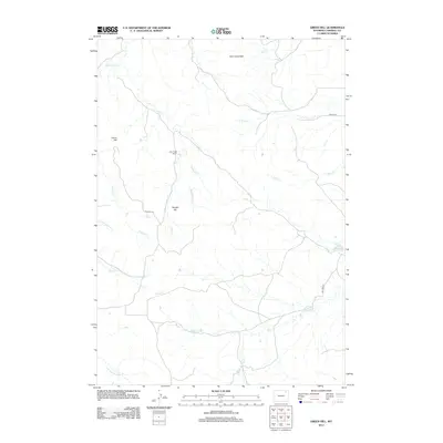2012 Map of Green Hill, 2012 Print