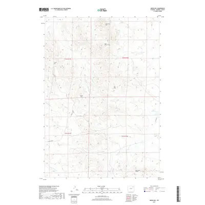 2017 Map of Green Hill, 2017 Print