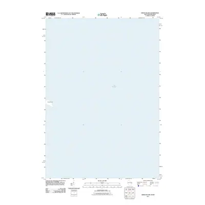 2011 Map of Green Island, 2011 Print