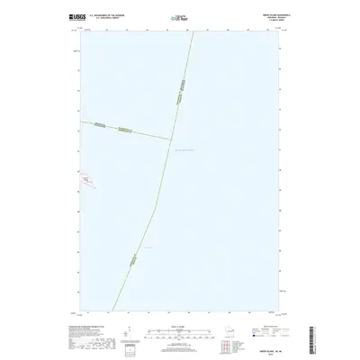 2018 Map of Green Island, 2018 Print