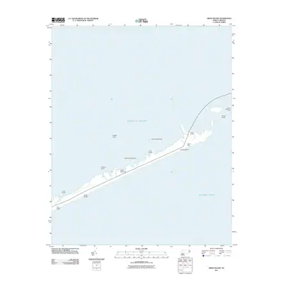 2011 Map of Green Island, 2011 Print