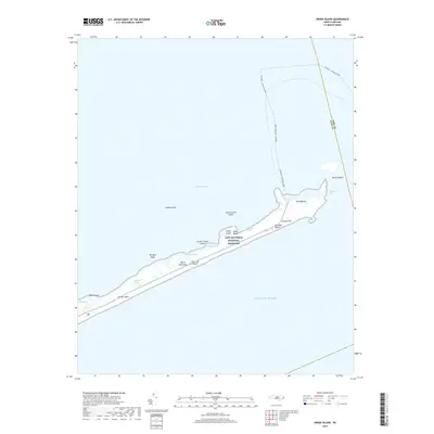 2019 Map of Green Island, 2019 Print