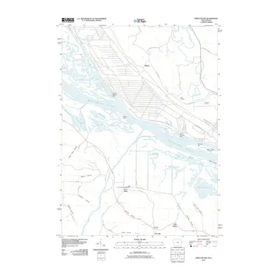 2010 Map of Green Island, 2010 Print