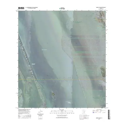 2016 Map of Green Island, 2016 Print