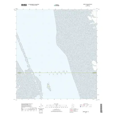 2019 Map of Green Island, 2019 Print