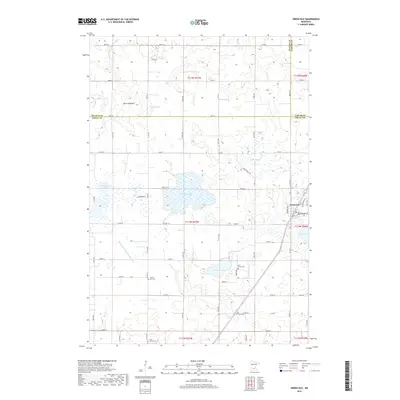2019 Map of Green Isle, 2019 Print