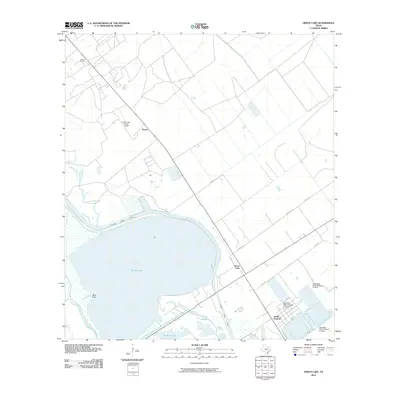 2010 Map of Green Lake, 2010 Print