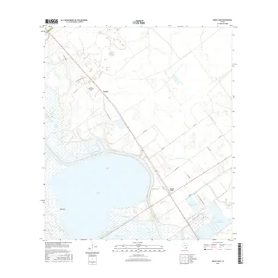 2016 Map of Green Lake, 2016 Print
