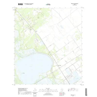2019 Map of Green Lake, 2019 Print