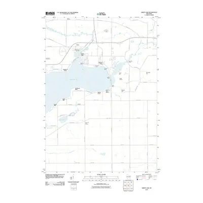 2010 Map of Green Lake, 2010 Print