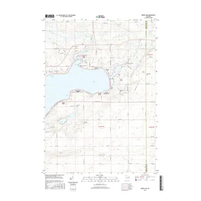 2015 Map of Green Lake, 2015 Print