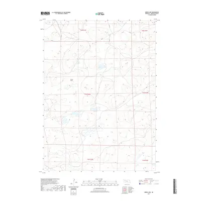 2017 Map of Green Lake, 2017 Print