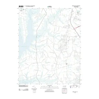 2010 Map of Green Level, 2010 Print