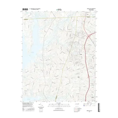 2016 Map of Green Level, 2016 Print