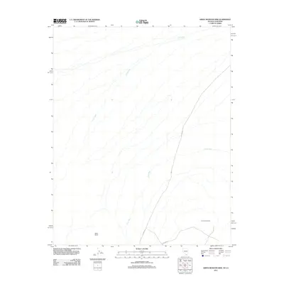 2012 Map of Green Monster Mine, 2012 Print