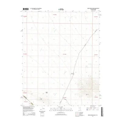 2014 Map of Green Monster Mine, 2014 Print