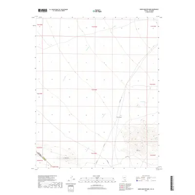 2018 Map of Green Monster Mine, 2018 Print